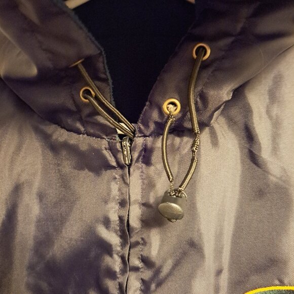 NFL Vintage Green Bay Packers Pro Player reversible Puffer/Fleece Coat - Picture 2 of 11